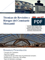 Tecnicas de Revision y Riesgos Del Comisario Mercantil