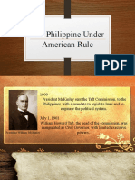 Chapter 12 The Philippines Under The American Rule