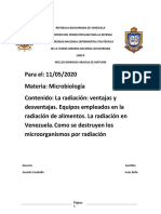 Irradiación de Alimentos