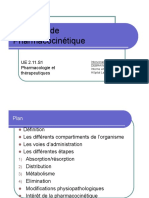 La Pharmacocinetique C Debraine PDF