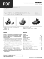 Pressure and Flow Control System Type SYDFE1-2X, SYDFEE-2X, SYDFEC-2X, Sydfen-2X, Sydfed-2X