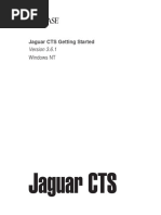 Jaguar CTS Getting Started: Windows NT