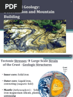 Structural Geology: Deformation and Mountain Building