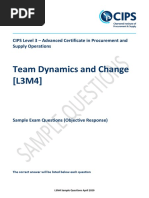 Sample Questions L3 Module 4