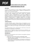 Lesiones Verrucoso Papilares Articulo 2 Fase