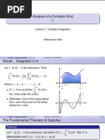 Analysis of A Complex Kind