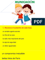 El Sustantivo (Género) Quinto PDF