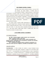 Apostila Direito Penal IV Material Parcial Dos Crimes Contra A Familia.