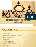 Development of Industrial Sociology