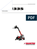 Manitou MT 1335 Telescopic Telehandler Technical Spec Brochure Northern Lift Trucks Compressed