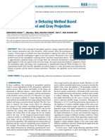 A Fast Single-Image Dehazing Method Based On A Physical Model and Gray Projection PDF