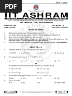 12 Cbse Mathematics Paper - 24-01-2020