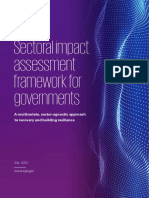 Sectoral Impact Assessment Framework For Governments PDF