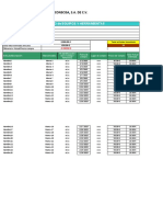 Plantilla de Excel para Inventario