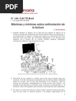 Máximas y Mínimas Sobre Estimulación - RICARDO MARIÑO