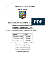 Informe 1 Lab de Bioquimica