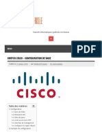 Tutofacile Org 2018 01 Configuration de Base Switch Cisco