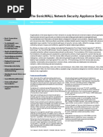 The Sonicwall Network Security Appliance Series: Next-Generation Firewall