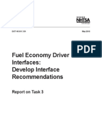 Fuel Economy Driver Interfaces