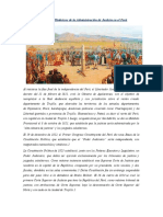 Los Antecedentes Históricos de La Administración de Justicia en Nuestro País