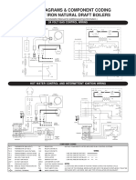 Wiring Diagrams & Component Coding For Cast Iron Natural Draft Boilers