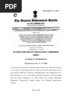 Gujarat Electricity Regulatory Commission (GERC) L T Notification No. 2 of 2005