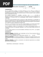 A 4 Modelo de R.A de Designación Responsable Del Atm - (Pim 11)