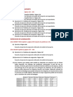 Ejercicios de Transporte & Asignación