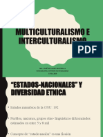 Multiculturalidad - Interculturalidad