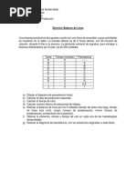 Balance de Linea PDF