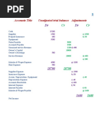 Excel Assignment