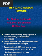 Benign Ovarian Tumors