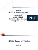 EE434 ASIC & Digital Systems: Partha Pande School of EECS Washington State University Pande@eecs - Wsu.edu