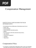 Compensation Management