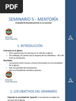 Seminario 5 - Mentoria PDF