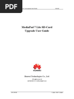 MediaPad 7 Lite SD-card Upgrade Instructions PDF