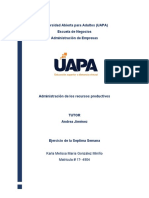 Tarea 7 Recursos Productivos Karla Gonzalez 17-4904