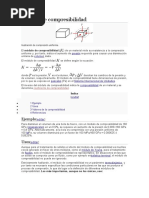 Modulo de Compresibilidad