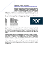 The Importance of Proper Cooling of Power Transformers