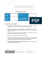 Plantilla para Realizar Tarea