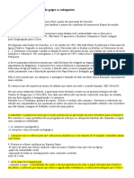 Estudo Do Novo Diretório Papa A Catequese, Introd e Cap 1