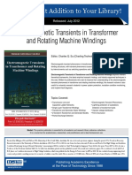 Electromagnetic Transients in Transformer and Rotating Machine Windings