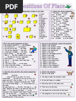 Prepositions of Place - 29302