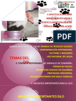 Invitación Charla Sobre Tenencia Responsable de Animales de Compañía