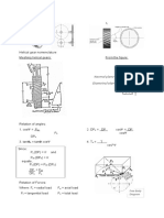 Helical Gears: Free Body Diagram