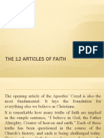 The 12 Articles of Faith