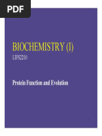 L05 - Protein Function and Evolution