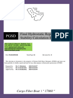 Intact Stability Booklet of Fiber Cargo 