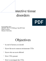 Connective Tissue Disorders: DR Josephine Ojoo MBCHB FRCP CCST (Resp) Dip Hiv Med Senior Lecturer Maseno University