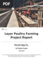 Sample Layer Farming Project Report 10,000 Birds - The Big Book Project Org PDF